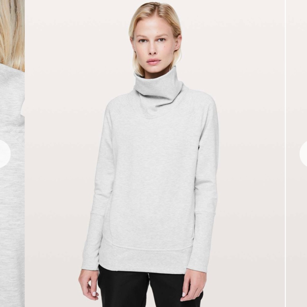 Lululemon High Lines Pullover - Grey
